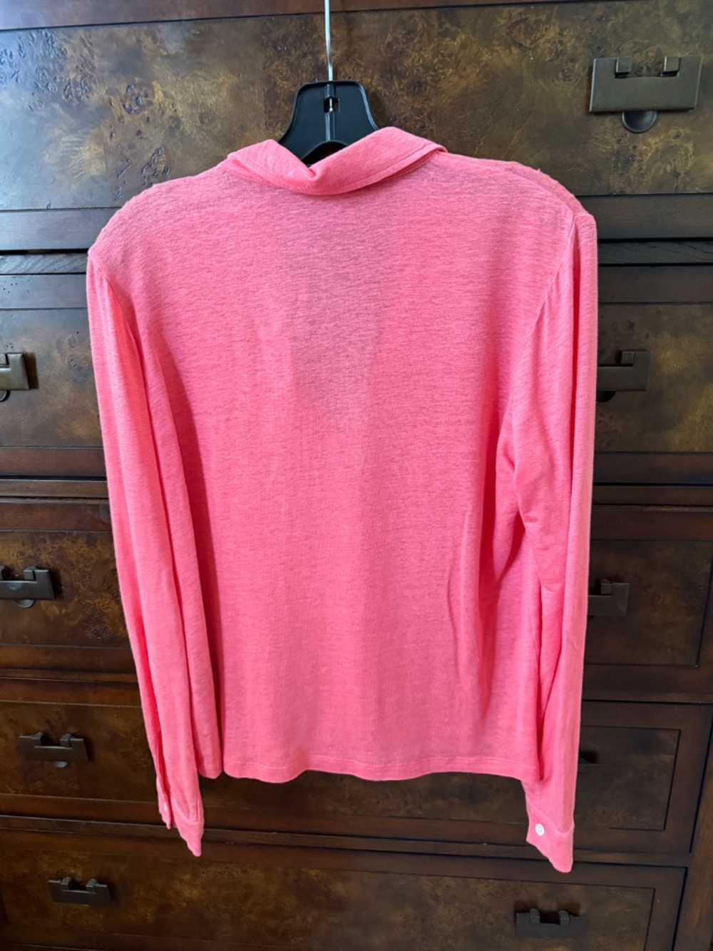 J.McLaughlin long sleeved coral button down -M - Picture 2 of 2